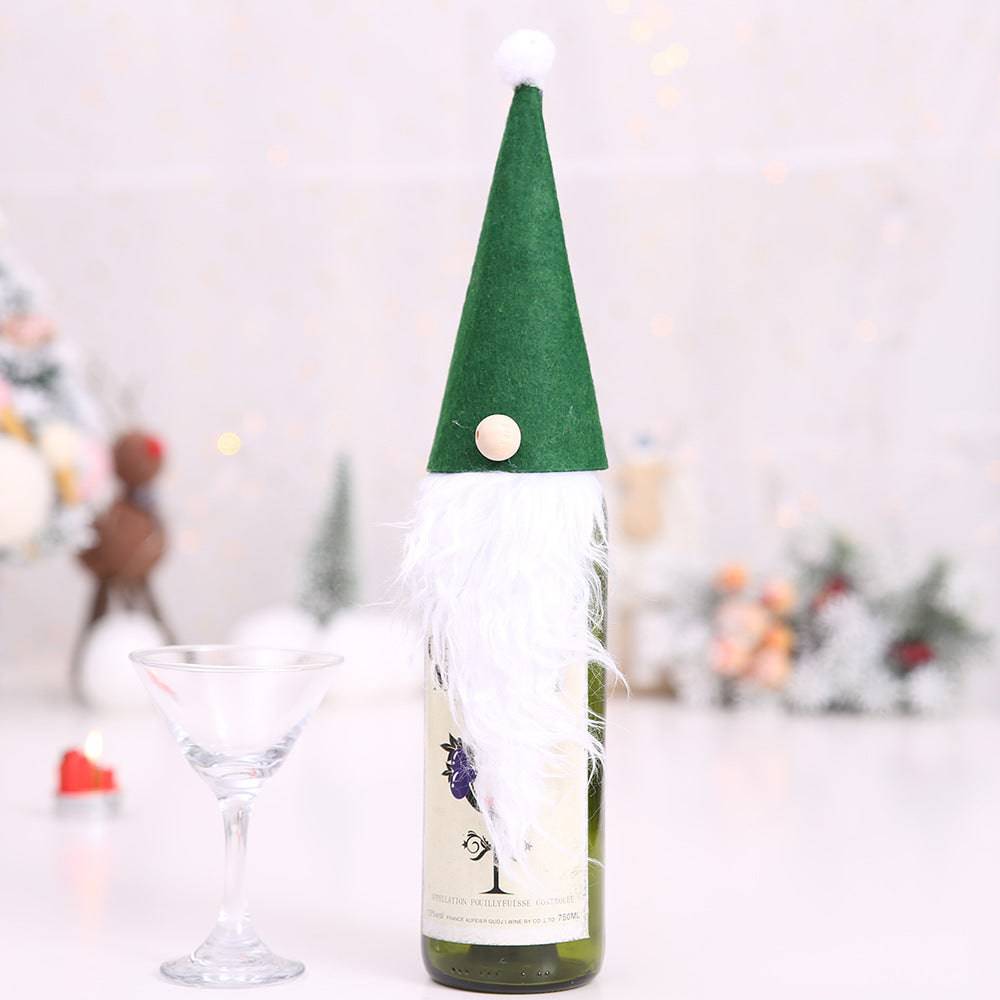 Festive Christmas Wine Bottle Covers – Adorable Holiday Bottle Bags for Perfect Gift Wrapping - All Inclusive Family Treasures