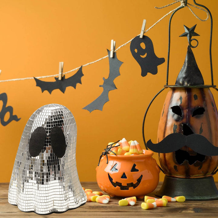 Disco Ball Ghost Decorations – Sparkling Halloween Showstoppers