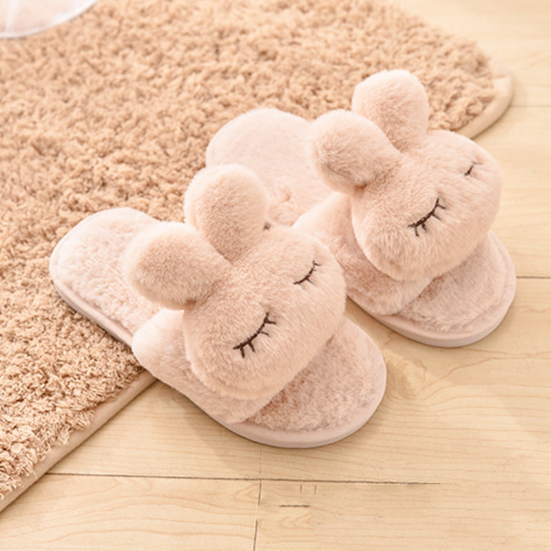 Hop Into Cozy Fun with Plush Bunny Slippers! - All Inclusive Family Treasures