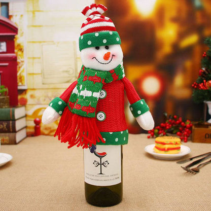 Festive Christmas Wine Bottle Covers – Adorable Holiday Bottle Bags for Perfect Gift Wrapping - All Inclusive Family Treasures