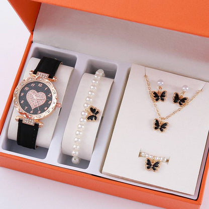 High-End Minimalist Quartz Watch Set – Effortless Elegance for Every Occasion - All Inclusive Family Treasures