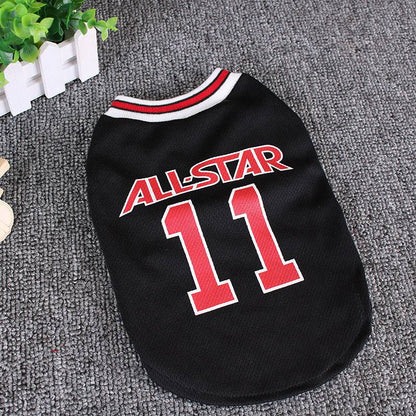 All-Star Pet Jersey – Sporty Dog Vest for World Cup and All-Star Fans! - All Inclusive Family Treasures