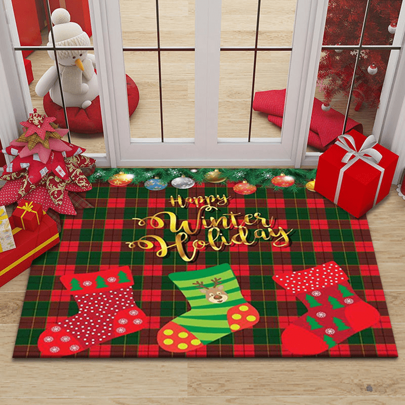 Festive Christmas Floor Rugs – Cozy and Decorative Holiday Carpets for Your Home - All Inclusive Family Treasures