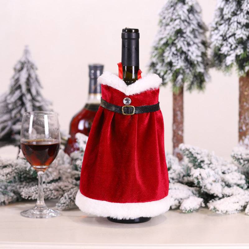 Festive Christmas Wine Bottle Covers – Adorable Holiday Bottle Bags for Perfect Gift Wrapping - All Inclusive Family Treasures