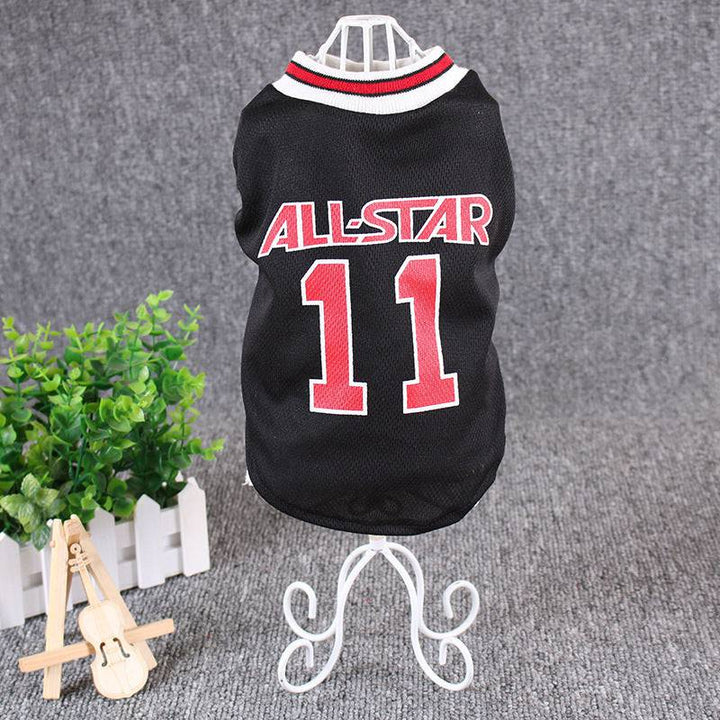 All-Star Pet Jersey – Sporty Dog Vest for World Cup and All-Star Fans! - All Inclusive Family Treasures