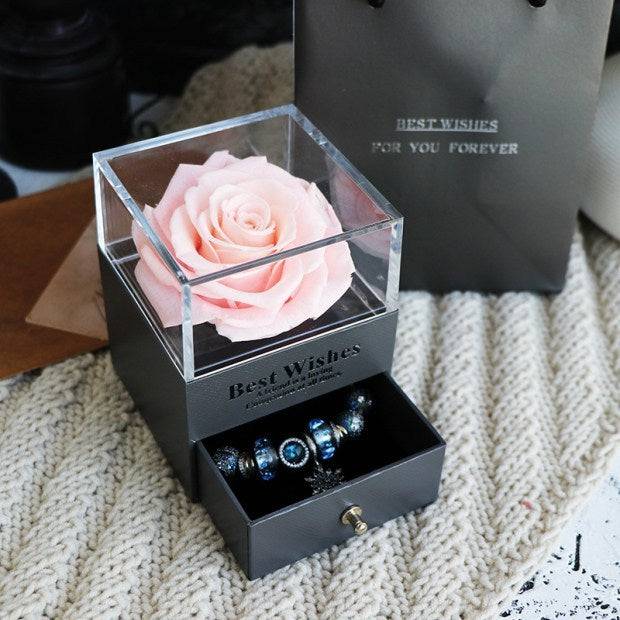 Eternal Rose Jewelry Box – A Timeless Gift of Love and Elegance - All Inclusive Family Treasures