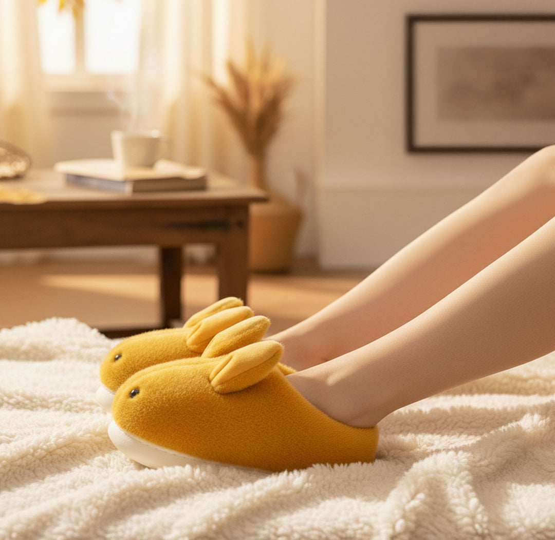 Bunny Snuggle Steps – Cozy Slippers for Little Feet