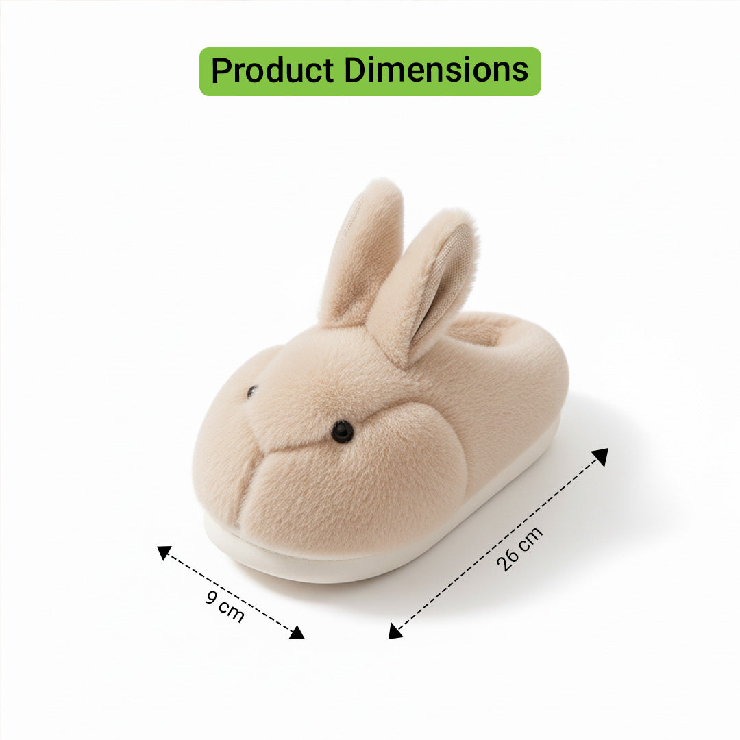 Hop Into Ultimate Comfort with These Adorable Rabbit Plush Slippers!