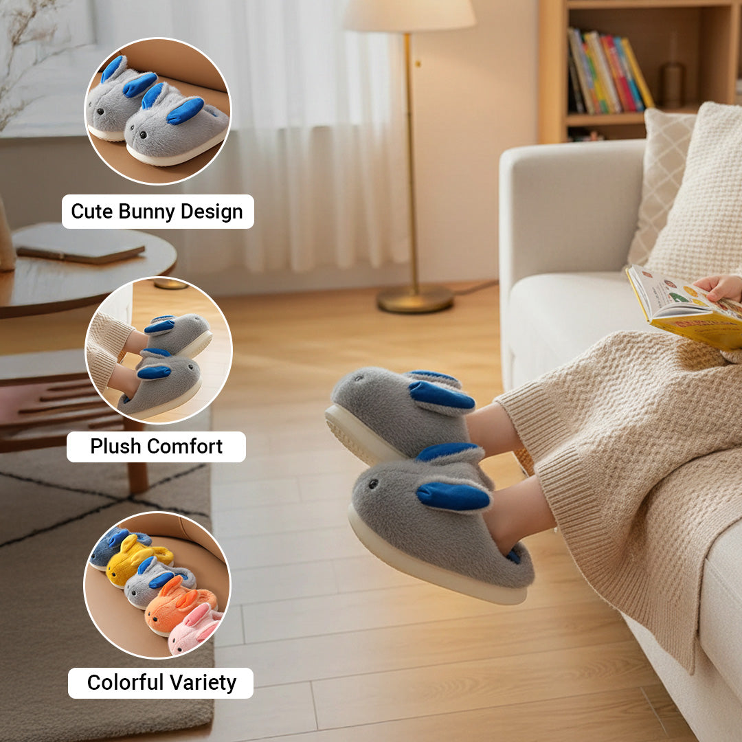 Bunny Snuggle Steps – Cozy Slippers for Little Feet