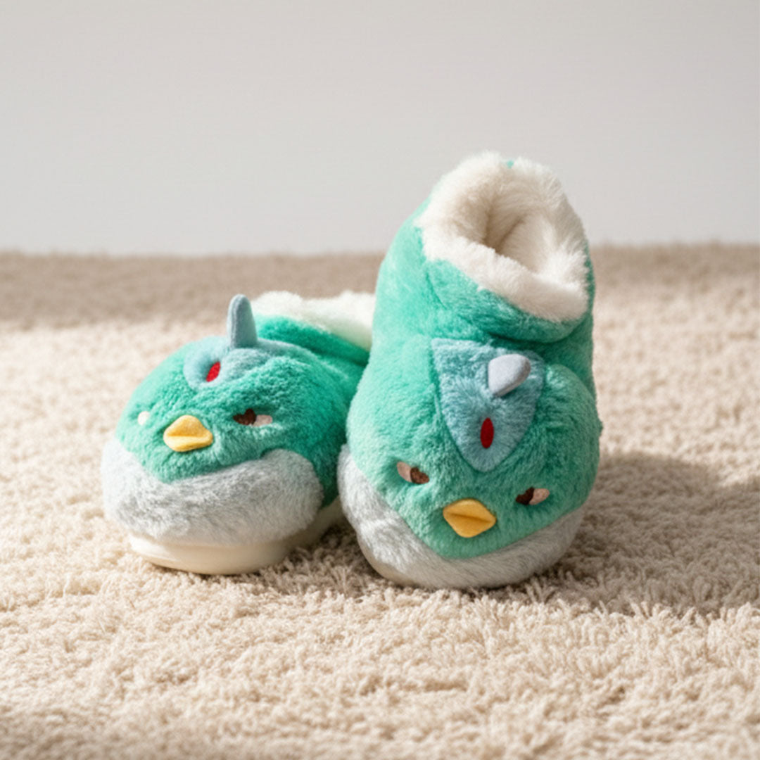 Cozy Plush Bird Slippers – Cute, Warm & Ultra-Comfy