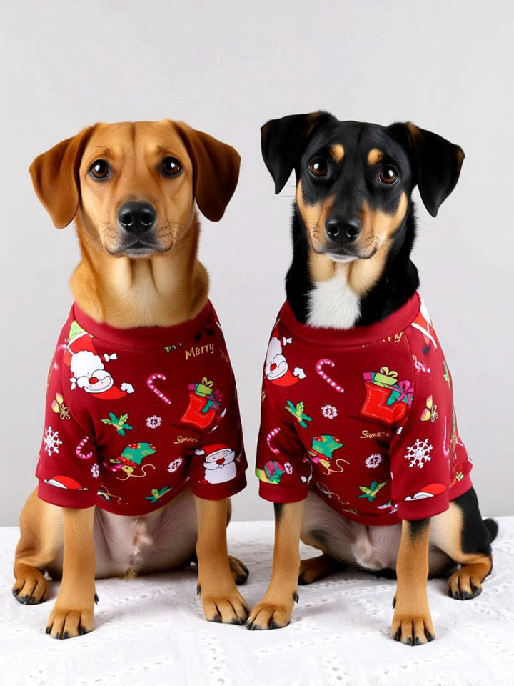 Festive Christmas Pet Outfit – Adorable Holiday Costume for Dogs and Cats!