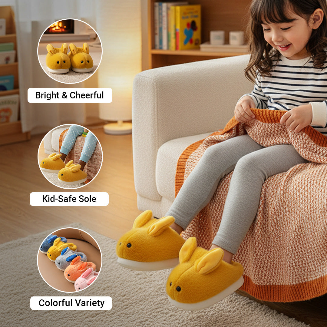 Bunny Snuggle Steps – Cozy Slippers for Little Feet