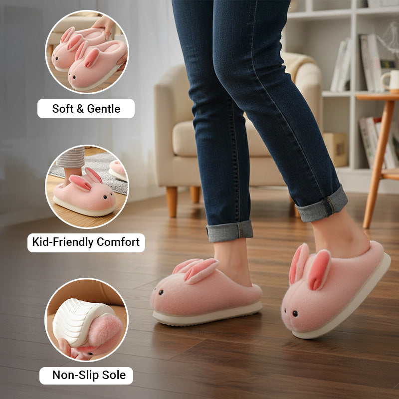 Bunny Snuggle Steps – Cozy Slippers for Little Feet