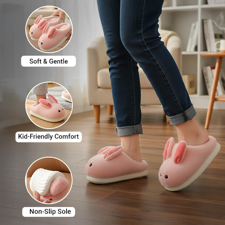 Bunny Snuggle Steps – Cozy Slippers for Little Feet