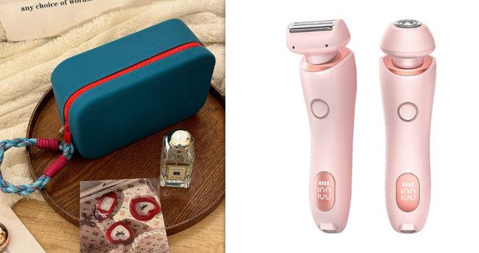 2-in-1 Rechargeable Hair Removal Epilator: Your All-in-One Solution for Silky Smooth Skin - All Inclusive Family Treasures