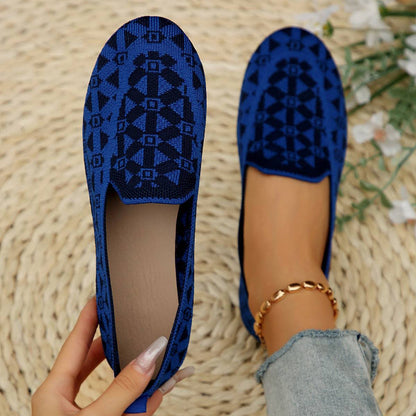 Trendy Knitted Loafers – Lightweight, Breathable & Stylish Comfort - All Inclusive Family Treasures