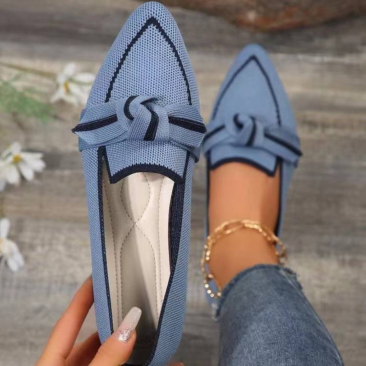 Elegant Bow-Tied Flats – The Perfect Blend of Comfort and Class - All Inclusive Family Treasures