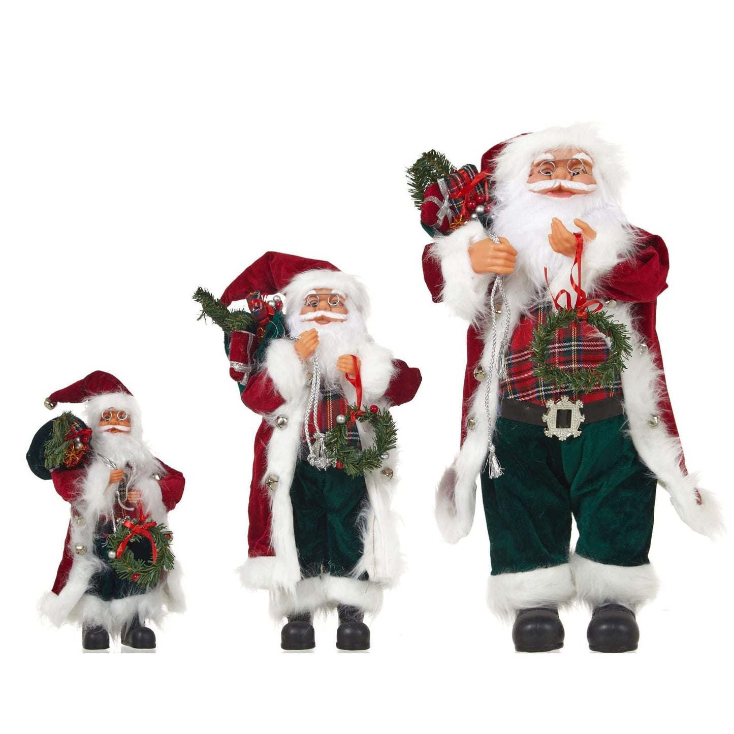 Classic Santa Claus Figurine - Festive Holiday Home Décor - All Inclusive Family Treasures