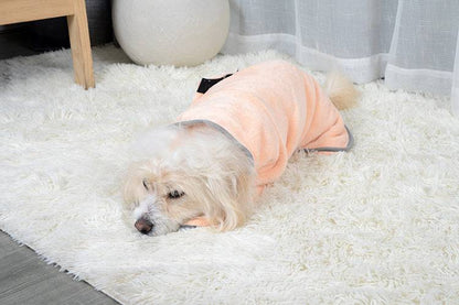 Quick-Dry Pet Bathrobe – Ultra-Absorbent Microfiber Towel for Dogs and Cats! - All Inclusive Family Treasures