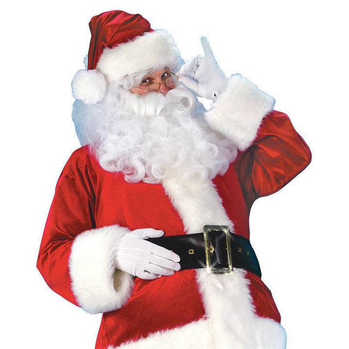 Deluxe Santa Claus Costume – Bring the Magic of Christmas to Life! - All Inclusive Family Treasures