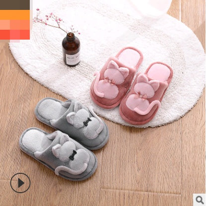 Cozy Cat Family Slippers – Parent & Child Matching Warmth
