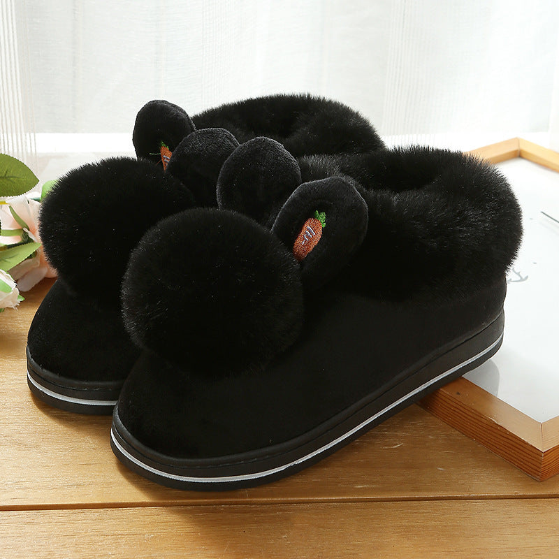 Hop Into Cozy Comfort with Bunny Plush Slippers! - All Inclusive Family Treasures