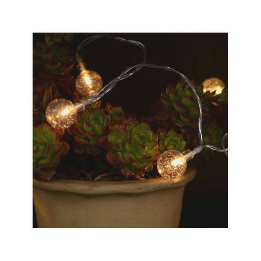 Stunning LED Crystal Globe String Lights – Perfect for Parties & Home Decor - All Inclusive Family Treasures