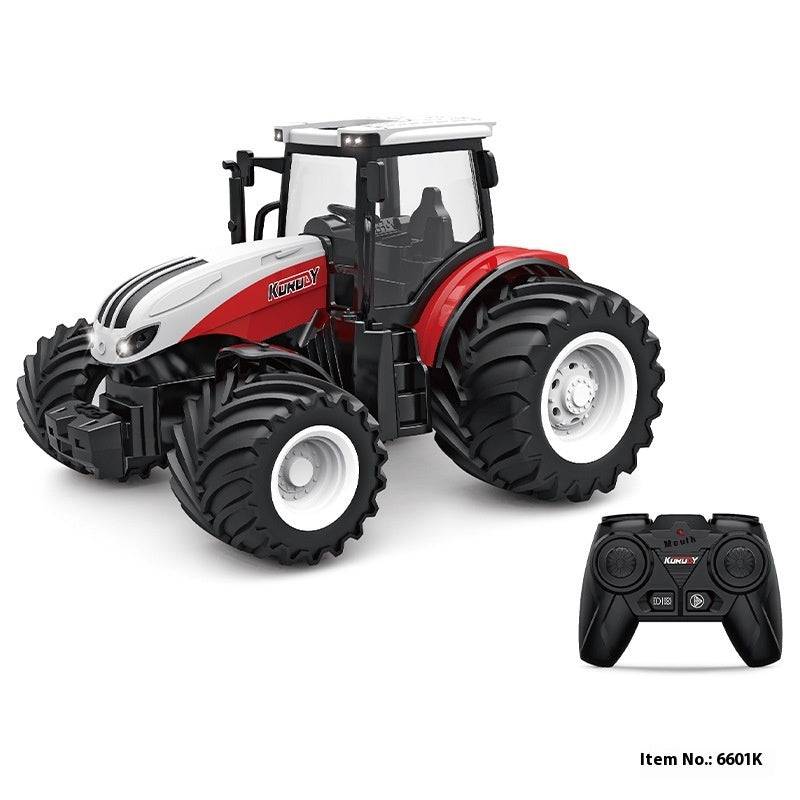 Remote Control Farmer Tractor Toy with Livestock Transport - All Inclusive Family Treasures