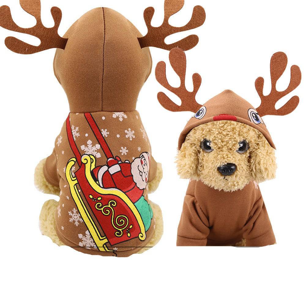 Festive Christmas Pet Outfit – Adorable Holiday Costume for Dogs and Cats! - All Inclusive Family Treasures