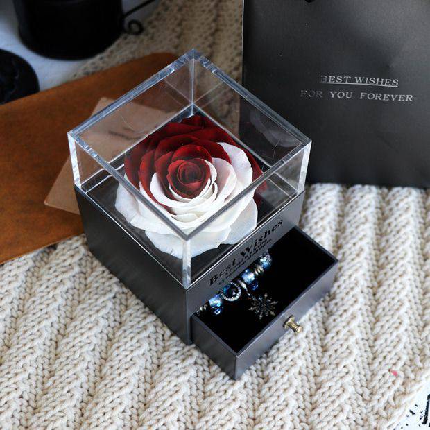 Eternal Rose Jewelry Box – A Timeless Gift of Love and Elegance - All Inclusive Family Treasures