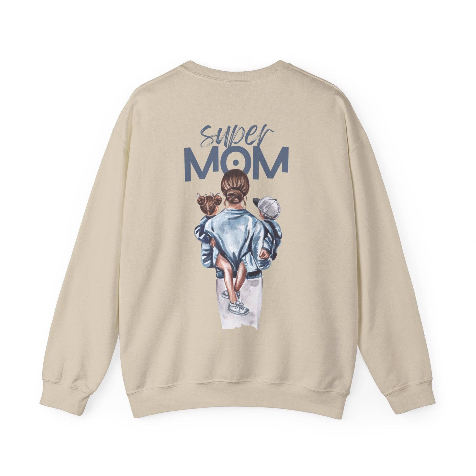 Mama Supermom Crewneck Sweatshirt - All Inclusive Family Treasures