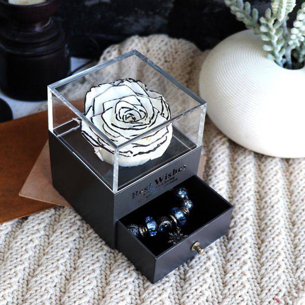 Eternal Rose Jewelry Box – A Timeless Gift of Love and Elegance - All Inclusive Family Treasures