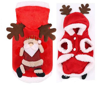 Festive Christmas Pet Outfit – Adorable Holiday Costume for Dogs and Cats! - All Inclusive Family Treasures