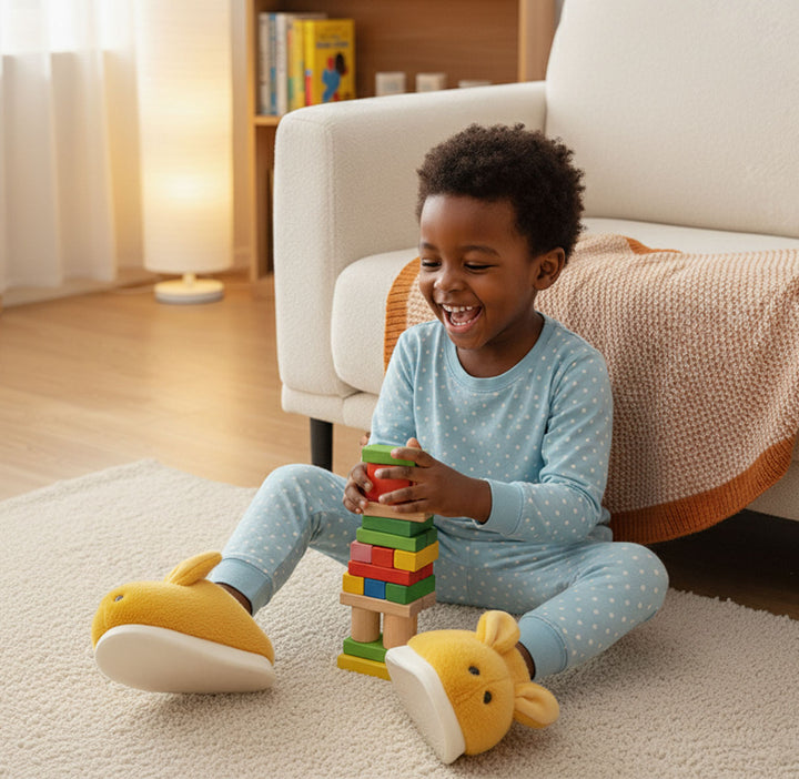 Bunny Snuggle Steps – Cozy Slippers for Little Feet