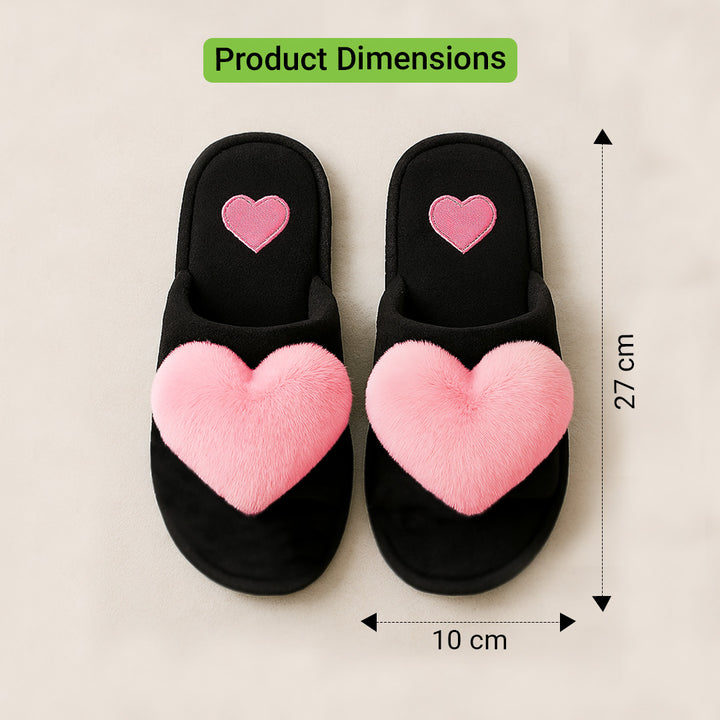 Fall in Love with Every Step: Cute Love Slippers