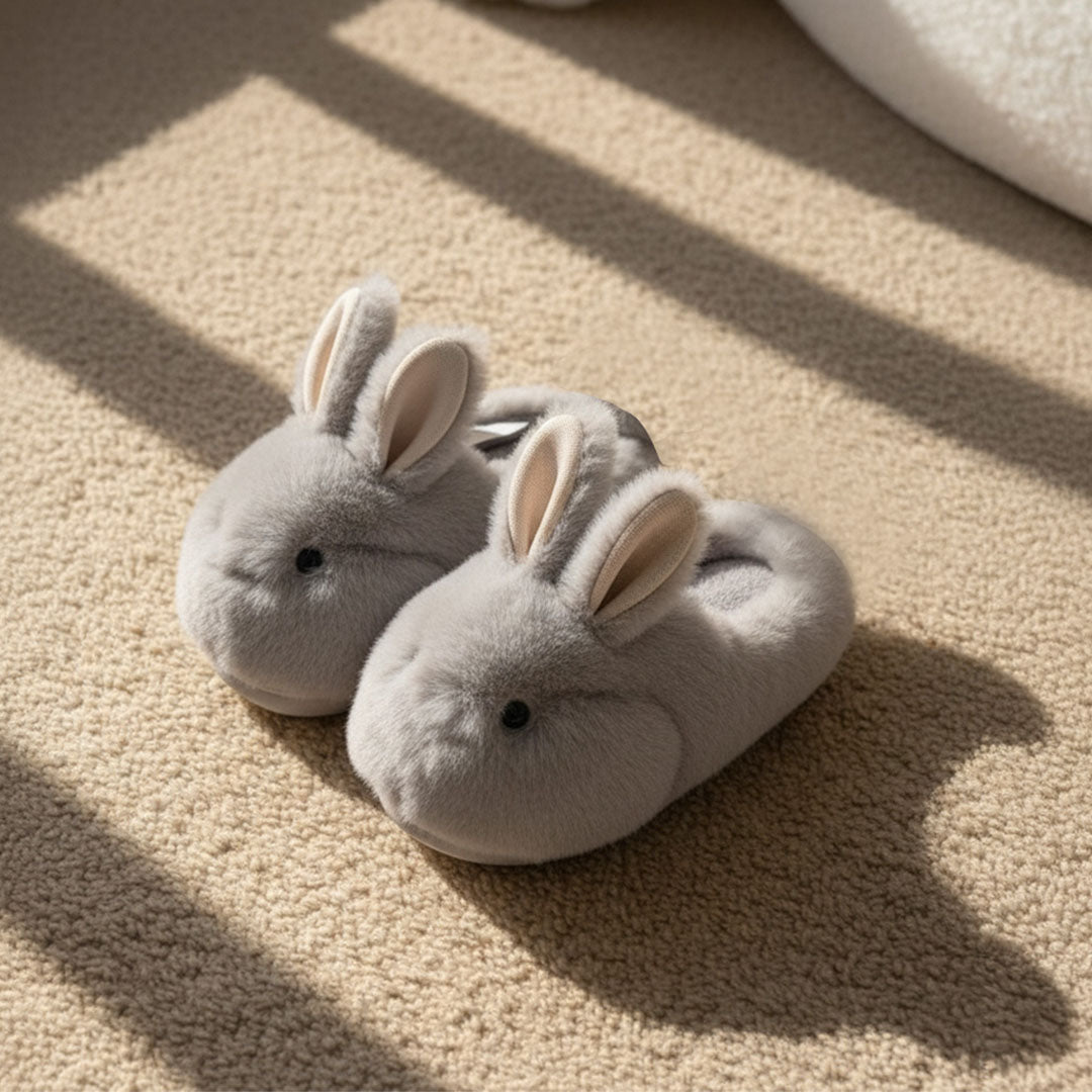 Hop Into Ultimate Comfort with These Adorable Rabbit Plush Slippers!