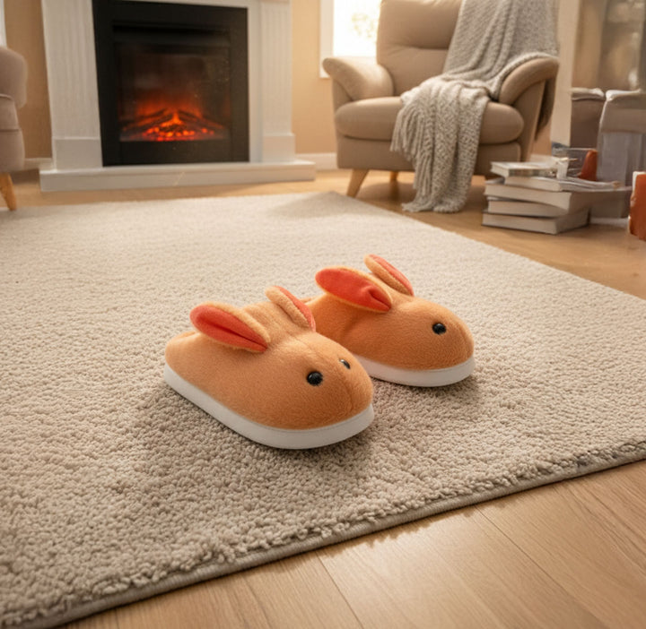 Bunny Snuggle Steps – Cozy Slippers for Little Feet