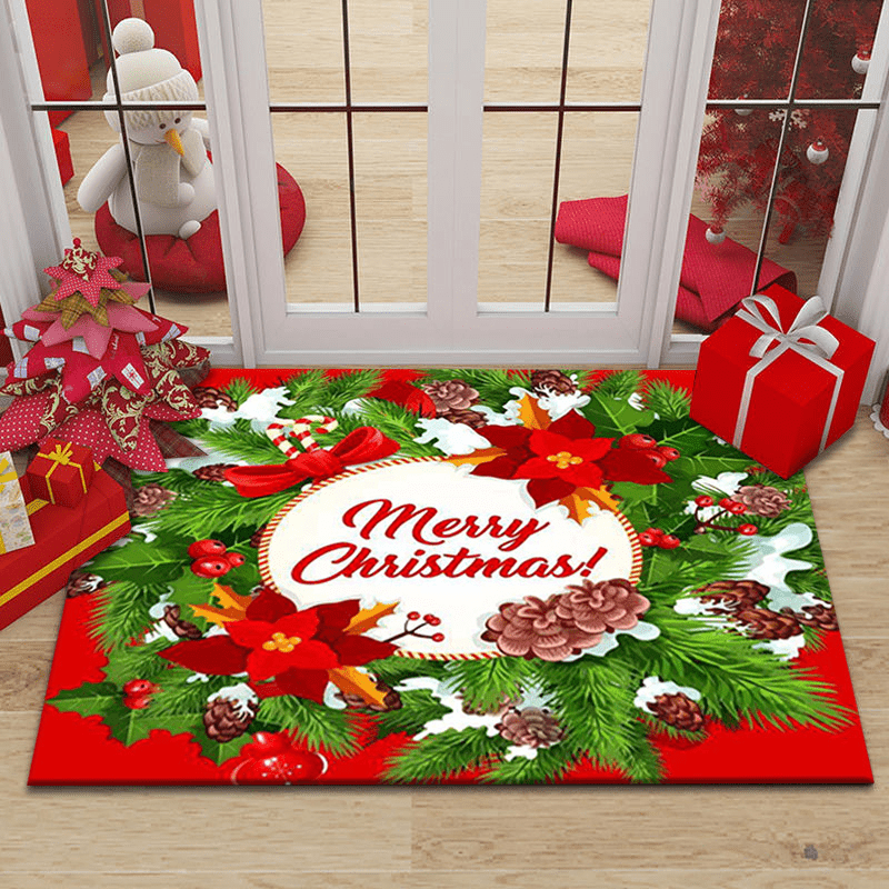 Festive Christmas Floor Rugs – Cozy and Decorative Holiday Carpets for Your Home - All Inclusive Family Treasures