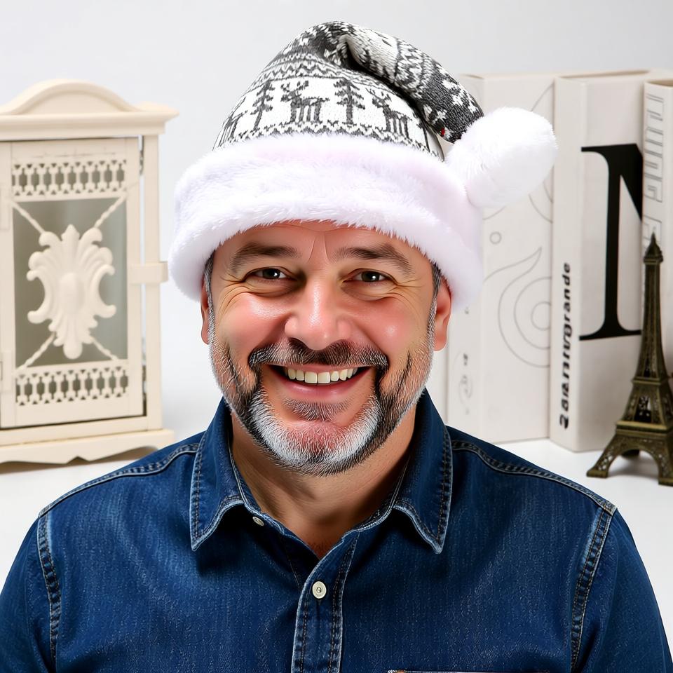 Knitted Snowflake & Reindeer Christmas Hats – Stay Cozy in Festive Style!