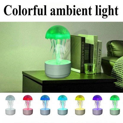 Jellyfish Humidifier & Essential Oil Diffuser – Colorful Night Light & Heavy Fog for Home or Office - All Inclusive Family Treasures