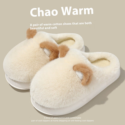 Snuggly Bear Fleece Slippers – Cozy Comfort for Chilly Days! - All Inclusive Family Treasures