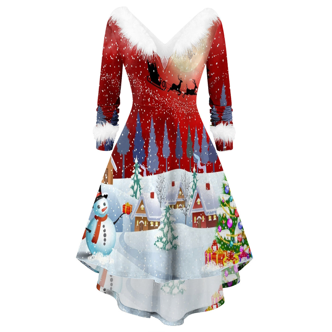 Festive Glam Christmas Dress – Where Comfort Meets Celebration