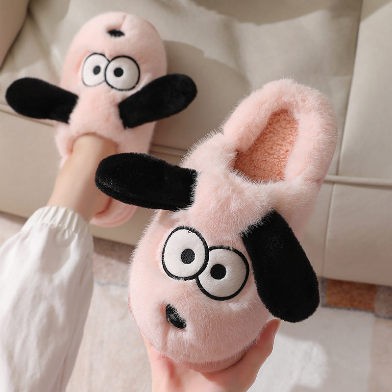 Cozy Pup Plush Slippers – Cute &amp; Comfy Winter Warmth - All Inclusive Family Treasures
