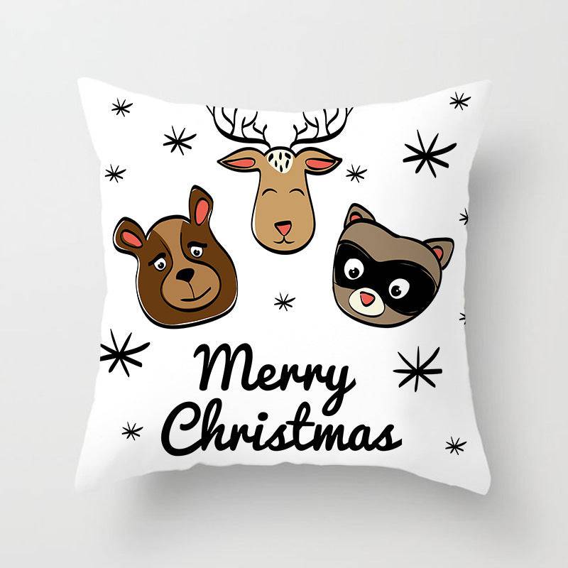 Festive Christmas Pillow Covers - Holiday Decorative Cushion Covers for Cozy Home Decor - All Inclusive Family Treasures