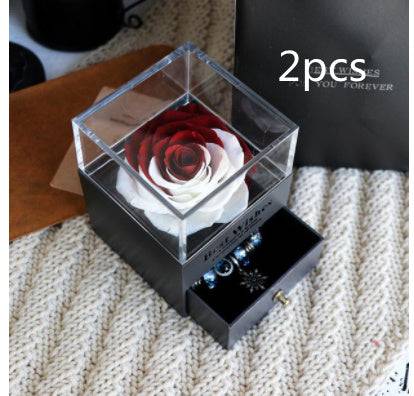 Eternal Rose Jewelry Box – A Timeless Gift of Love and Elegance - All Inclusive Family Treasures