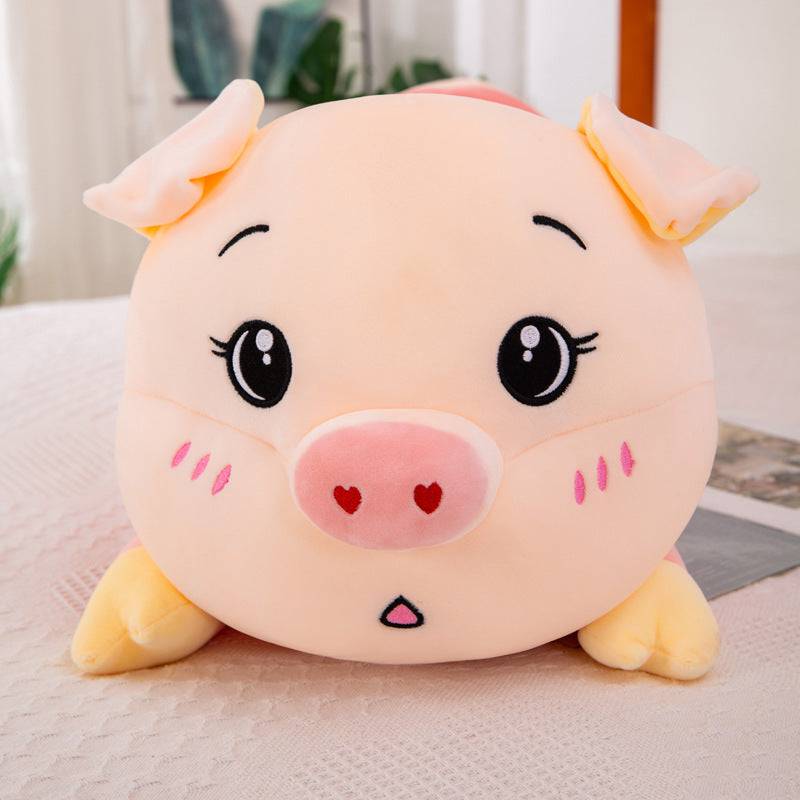 Adorable Piggy Long Body Pillow – Cuddly Plush for Comfort & Decor - All Inclusive Family Treasures