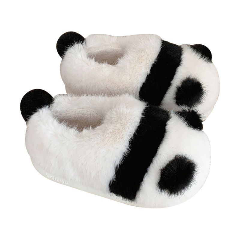 Snug & Cuddle Panda Plush Slippers