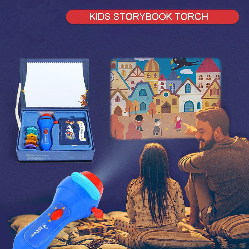 SmartKids Storybook Projector Torch - Magical Bedtime Stories for Kids - All Inclusive Family Treasures