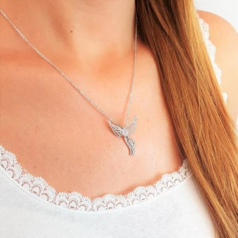 A Symbol of Protection, Love & Faith – The Angel Pendant Necklace