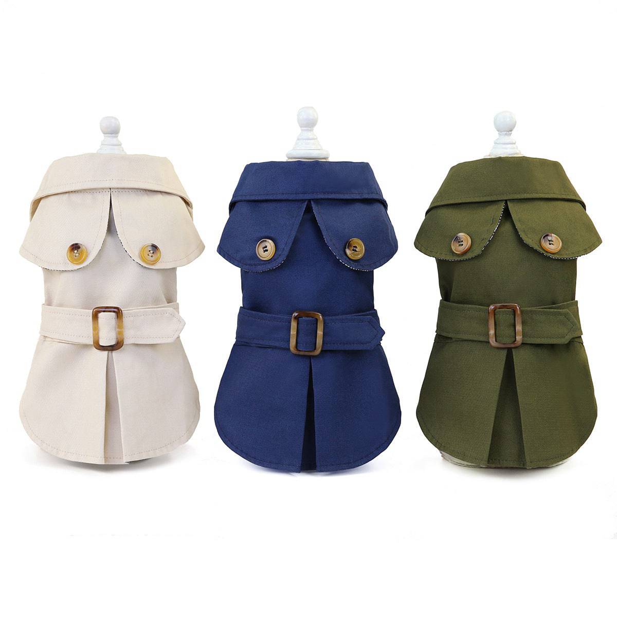 Classic Button-Up Dog Vest – Sophisticated Pet Jacket for a Stylish Look! - All Inclusive Family Treasures